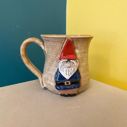 Gnome Shaped Ceramic Mugs