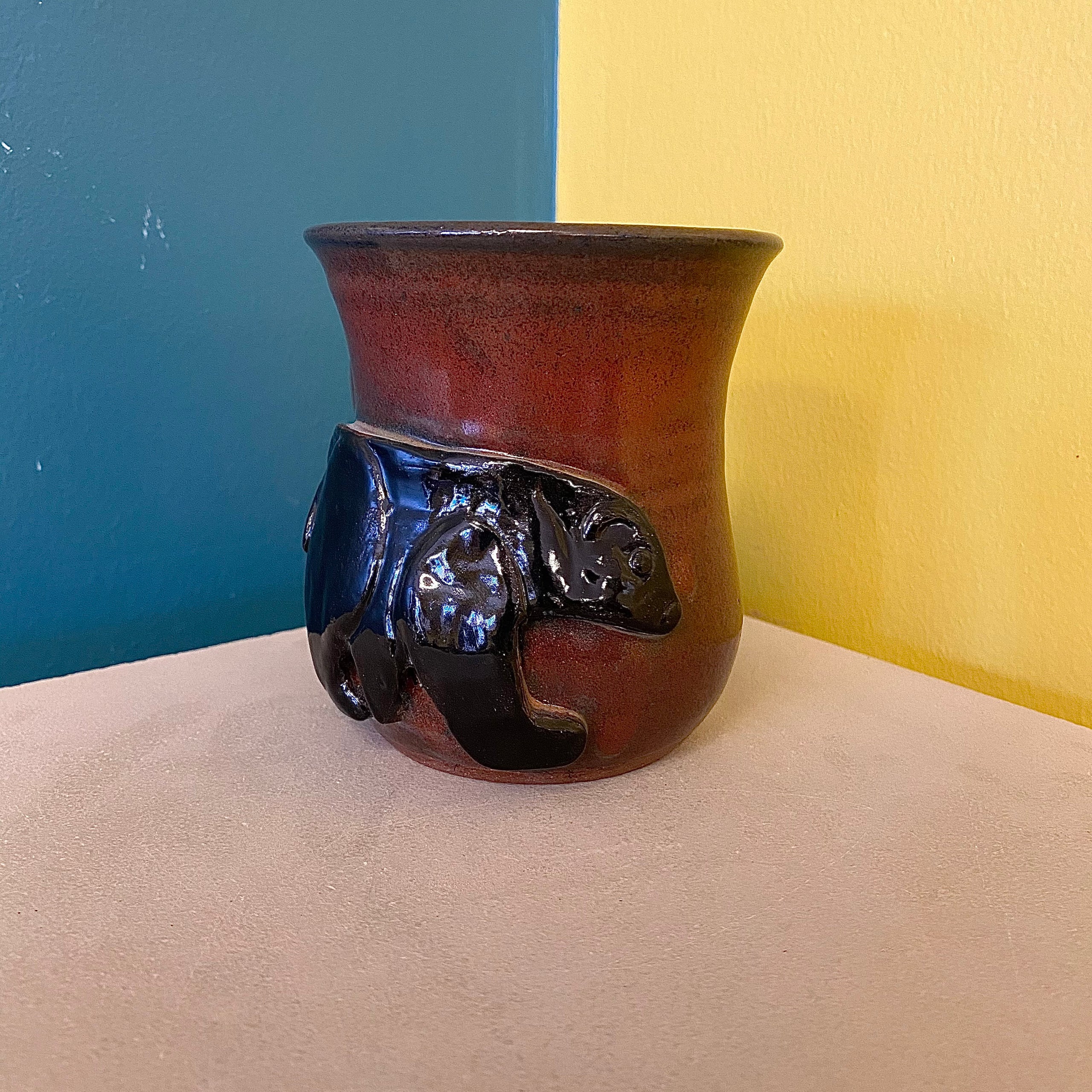 Mountain Bear Handmade Mug